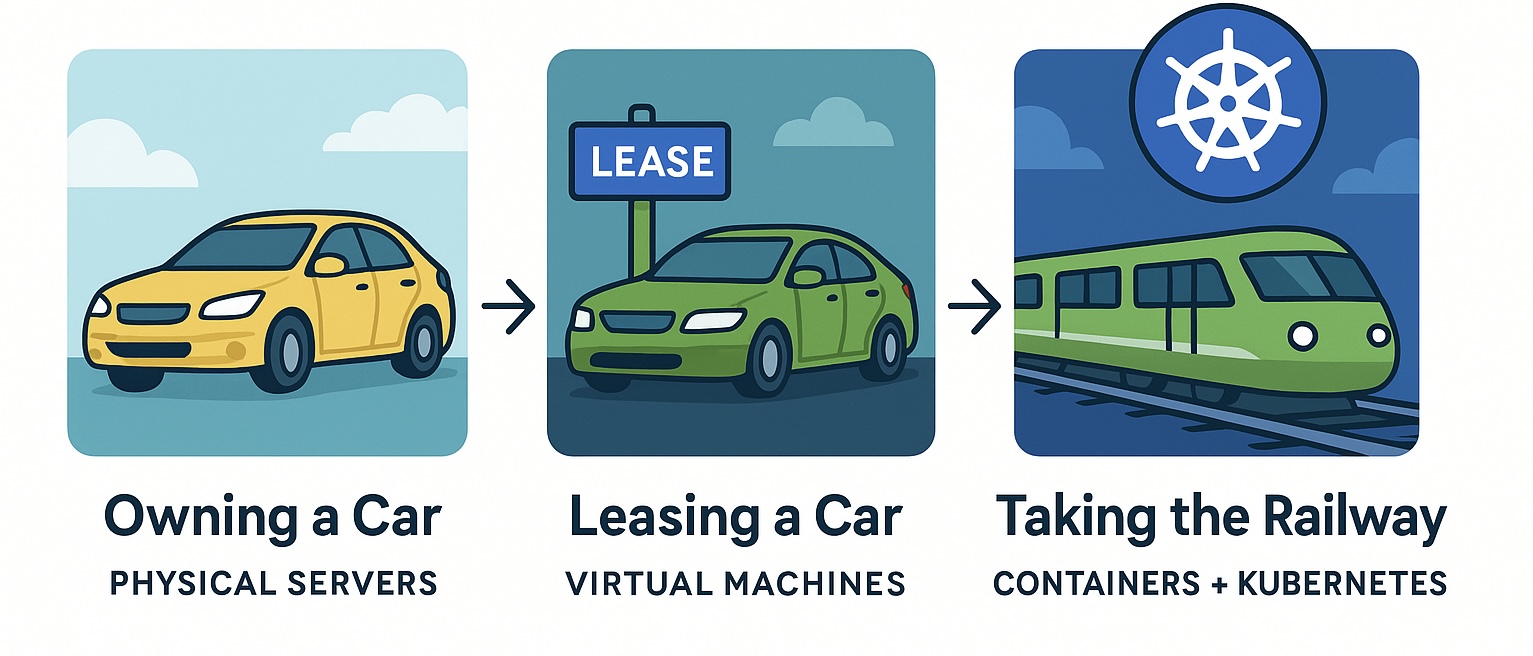 An image showing a car, lease, and railway